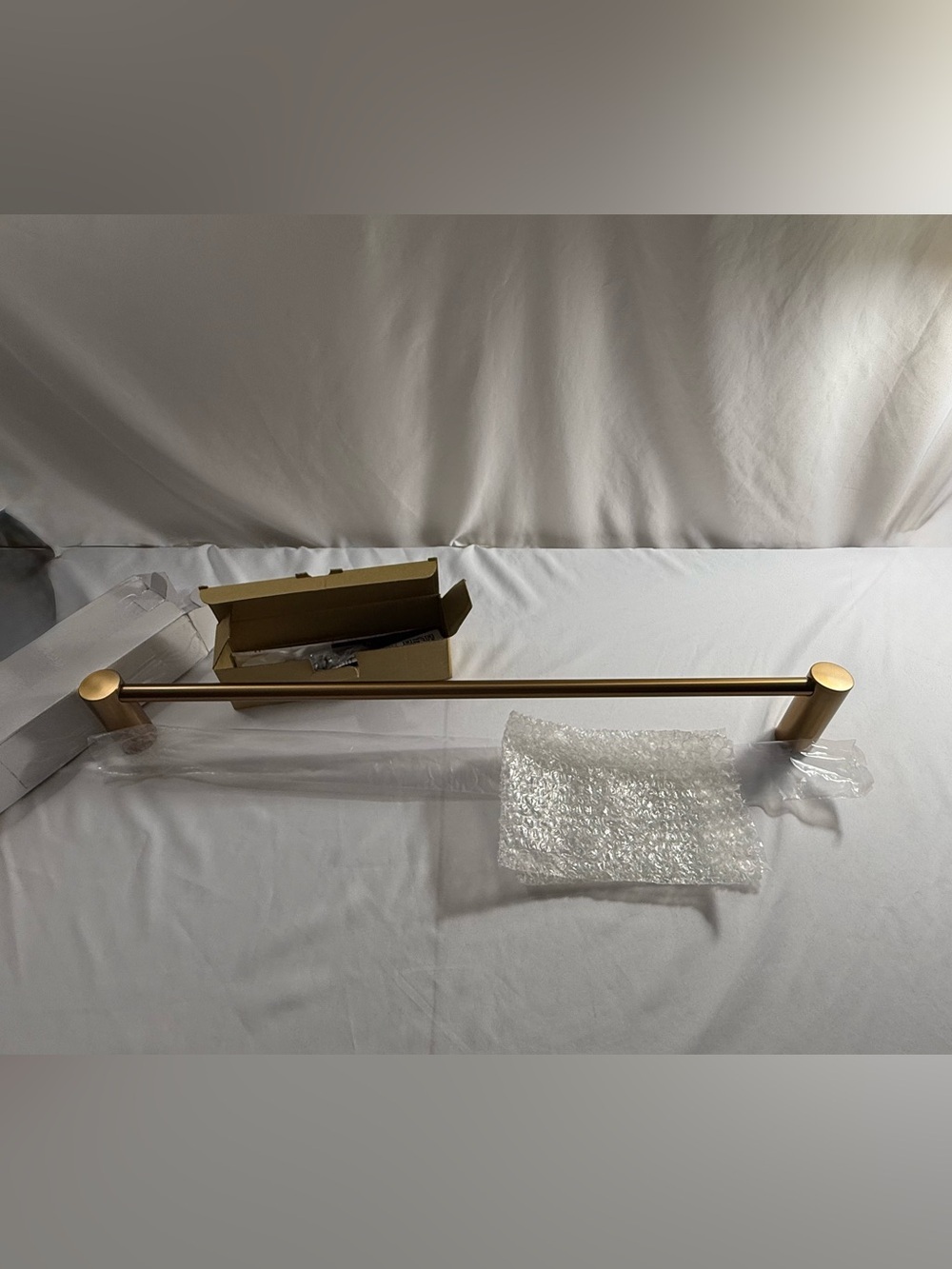 Moen Brushed Gold Shower/Towel Bar